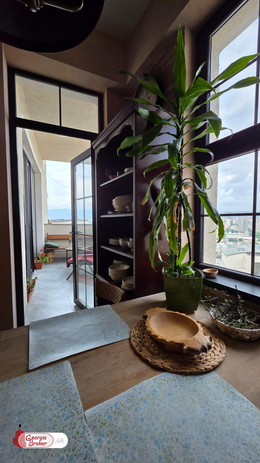 nearly repaired 5-room apartment for sale